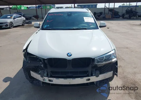 2015 BMW X3 Sdrive28I z USA, uszkodzony, nr VIN 5UXWZ7C53F0M82728